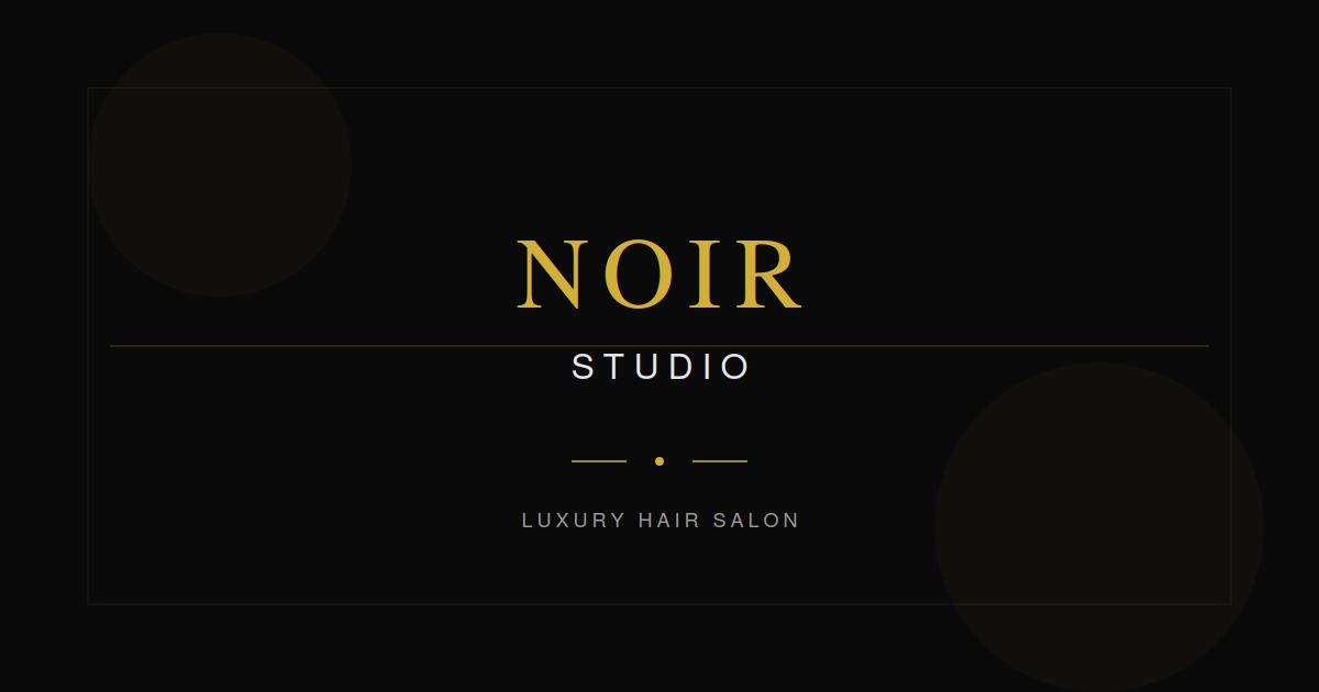 Vorschau: NOIR Studio